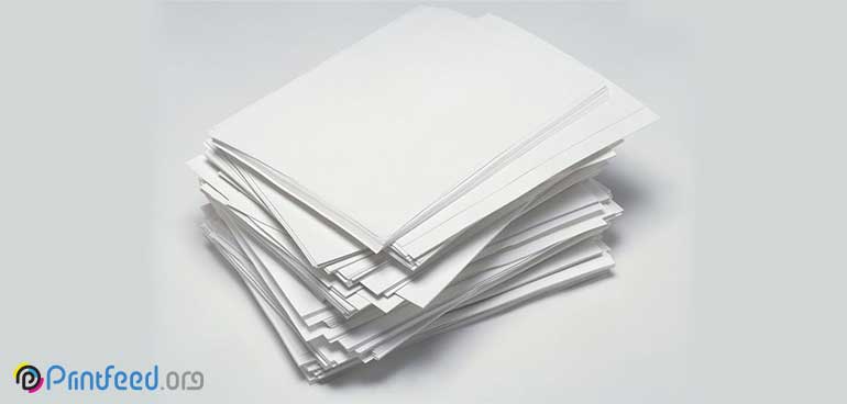 انواع کاغذها در صنعت چاپ