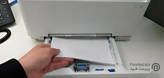 قراردادن کاغذ مناسب در پرینتر قراردادن کاغذ مناسب در پرینتر