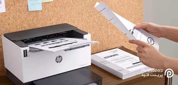 چاپ اطلاعات متنی با پرینتر لیزری