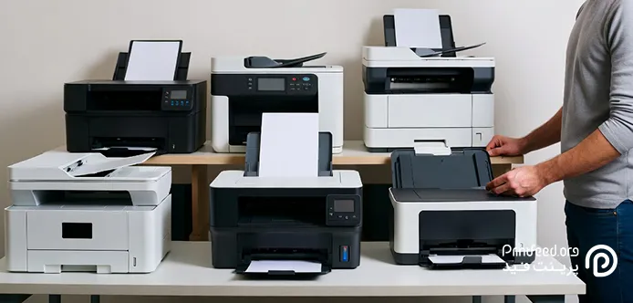 انتخاب از بین پرینتر canon مختلف انتخاب از بین پرینتر canon مختلف