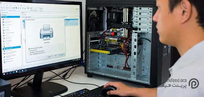 پاک کردن حافظه پرینتر با ریست Print Spooler پاک کردن حافظه پرینتر با ریست Print Spooler