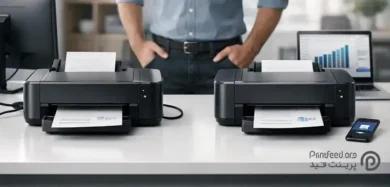 مقایسه پرینت کابلی و پرینت بی‌سیم