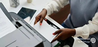 تعداد برگ پرینت شده توسط چاپگر